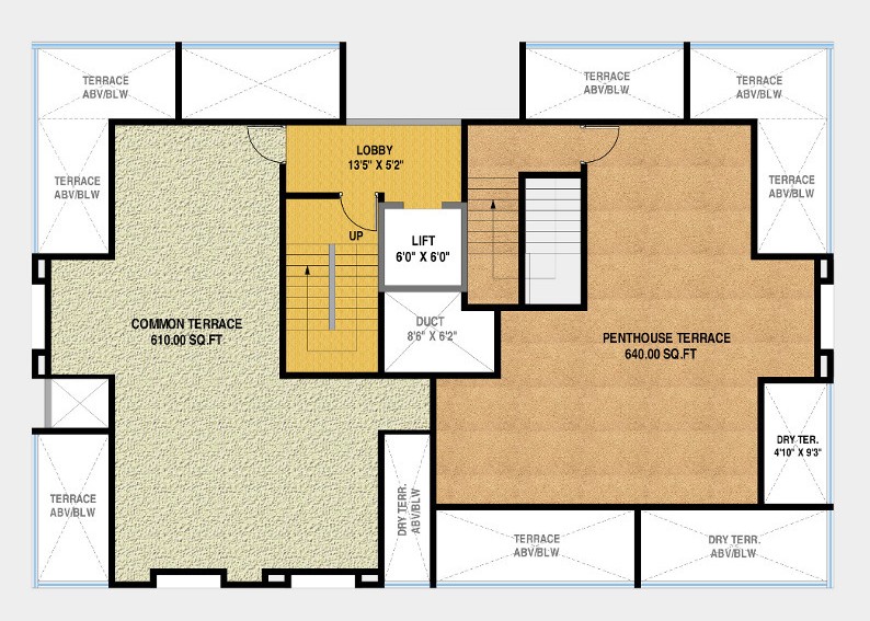 TERRACE FLOOR PLAN